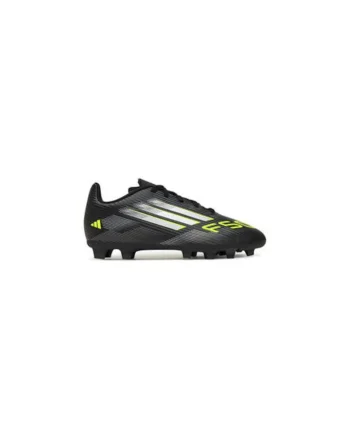 Pantofi de piele ecologica cu accente contrastante si crampoane, pentru fotbal