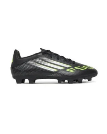 Pantofi sport din piele eologica cu crampoane si inchidere cu siret, pentru fotbal