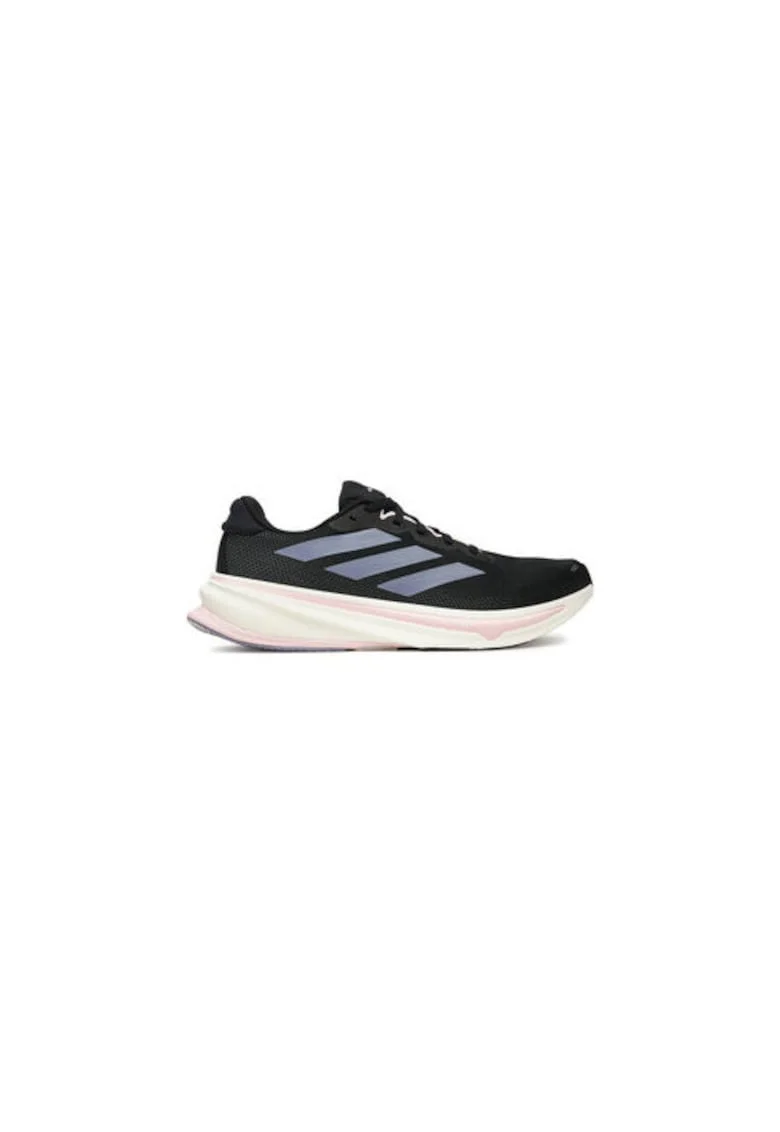 Pantofi textili de alergare cu talpa wedge