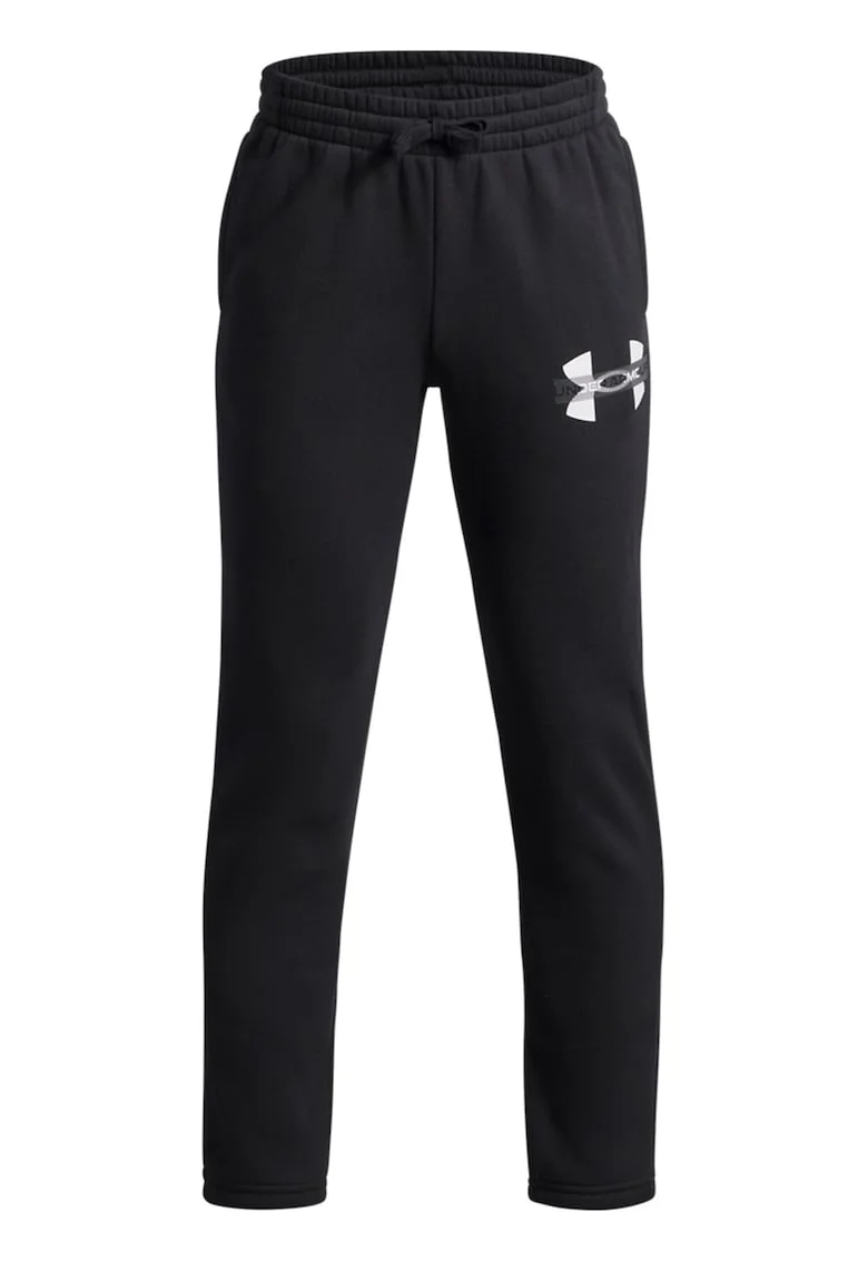 Pantaloni de trening cu buzunare laterale, Negru