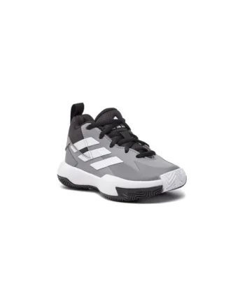 Pantofi de baschet din piele ecologica cu profil mediu