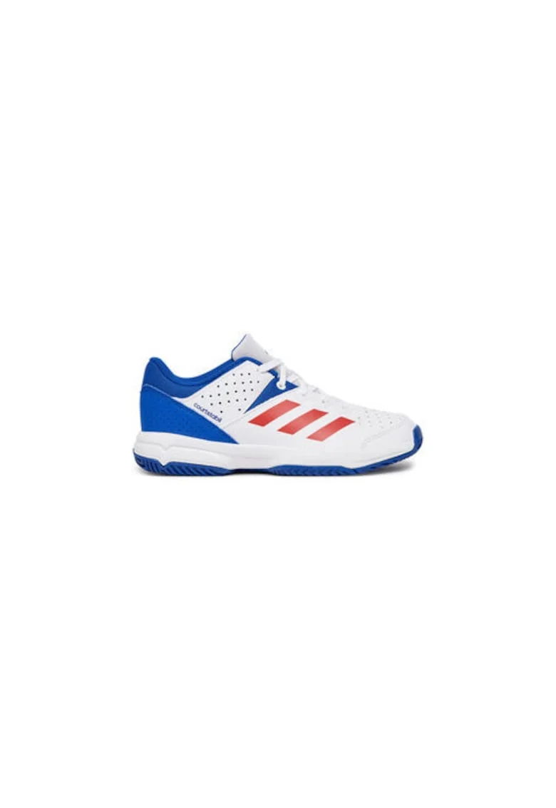 Pantofi sport din piele ecologica cu inchidere cu sireturi