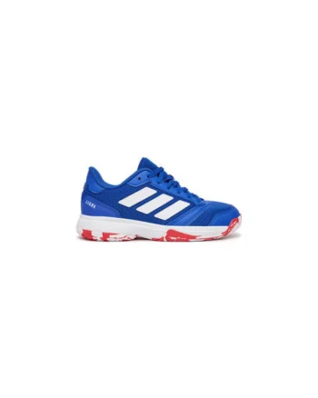 Pantofi sport din material textil cu dungi contrastante si inchidere cu sireturi