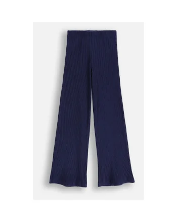 Pantaloni evazati striati,