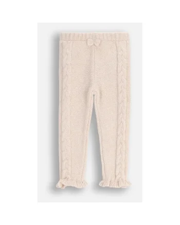 Pantaloni tricotati cu torsade