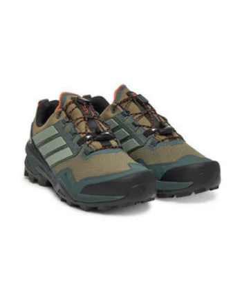 Pantofi sport din material textil, cu logo si sireturi