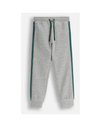 Pantaloni sport cu benzi contrastante