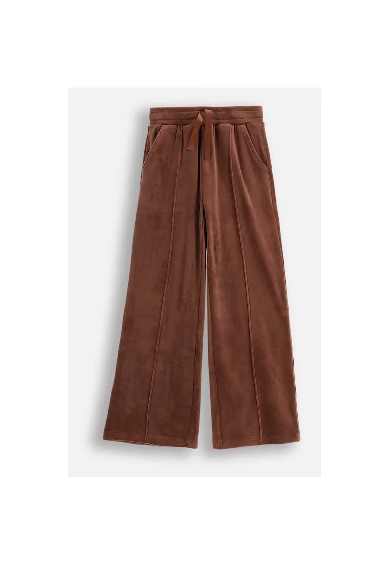 Pantaloni copii,  maro, poliester