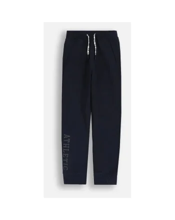 Pantaloni sport cu buzunare oblice si snur pentru ajustare,