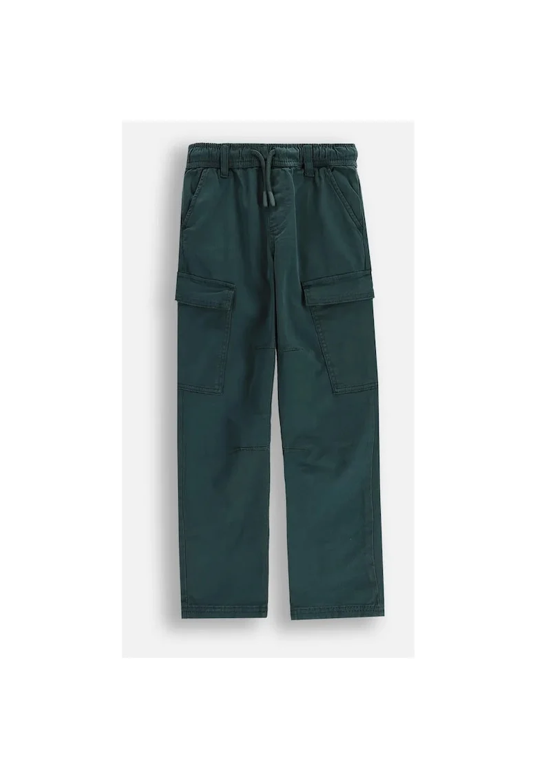 Pantaloni cargo cu talie ajustabila,