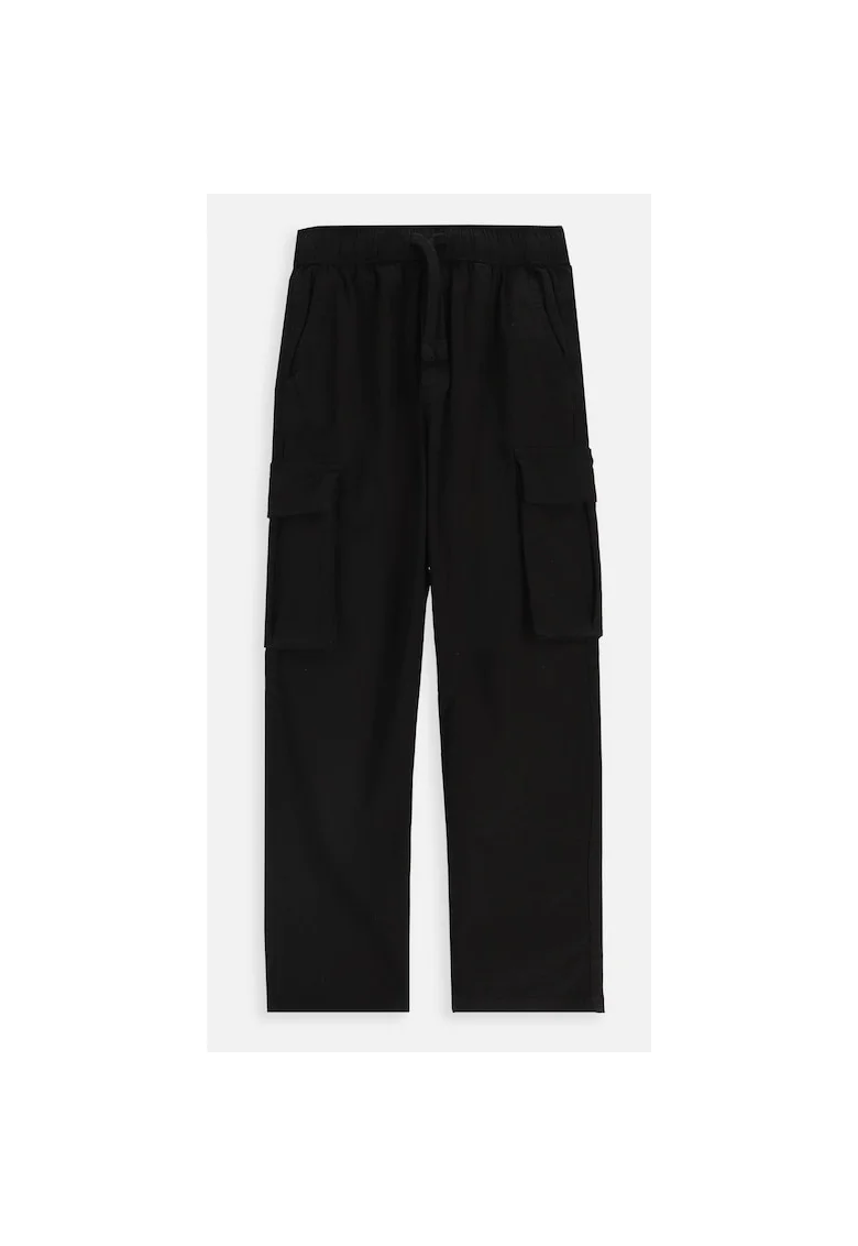 Pantaloni cargi cu talie medie
