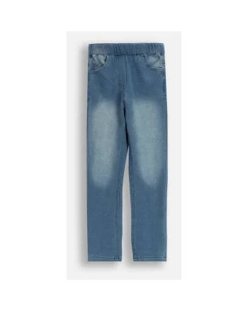 Pantaloni cu aspect decolorat