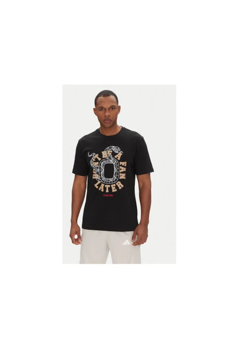 Tricou lifestyle din bumbac cu imprimeu