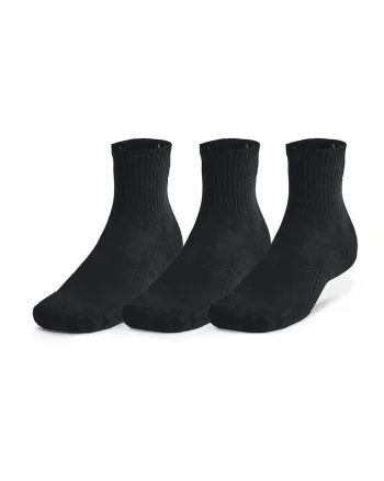 Set de sosete unisex pentru fitness - 3 perechi, Negru
