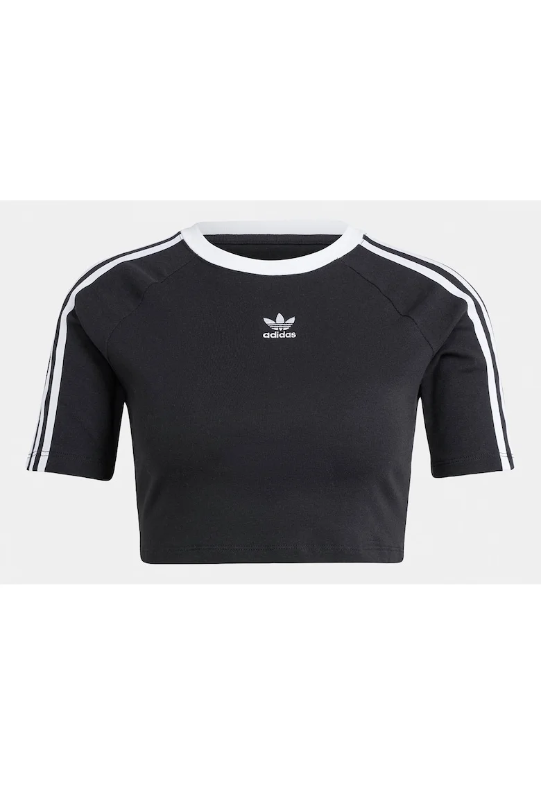 Tricou crop din bumbac