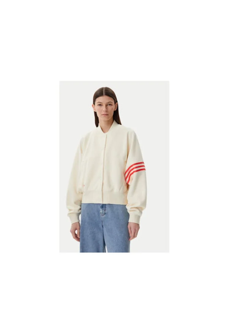 Bluza de trening lejera cu fermoar