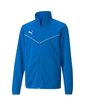 Hanorac pentru copii  teamRISE Training Poly Jacket Jr albastru 657393 02, Albastru