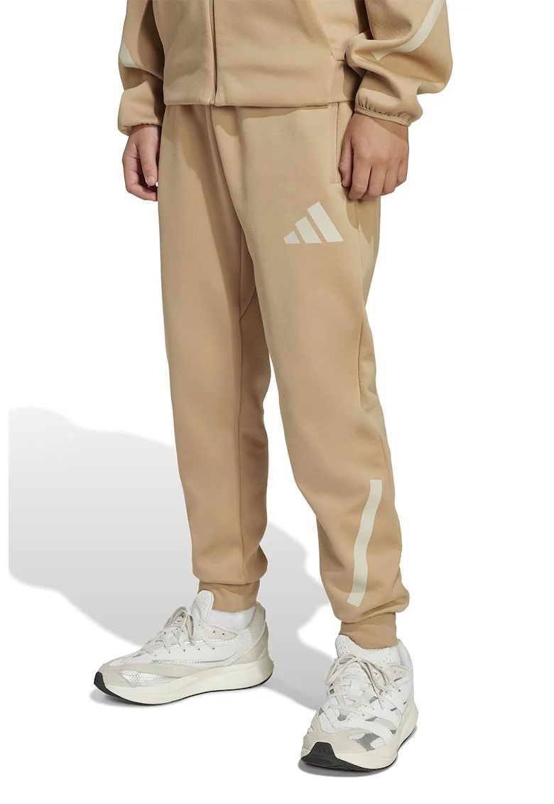 Pantaloni de trening cu snur Z.N.E, Bej