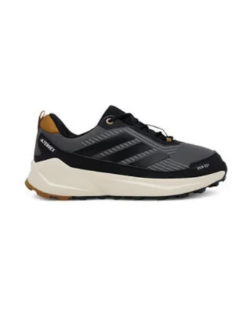 Pantofi sport din material textil, pentru trekking, Gri inchis