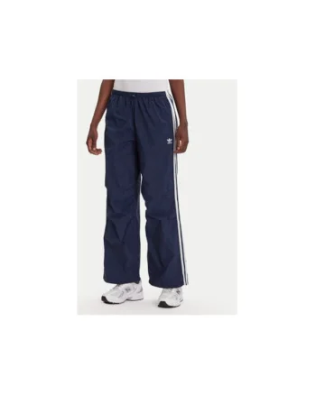 Pantaloni de trening din amestec de poliamida cu snur in talie si logo discret
