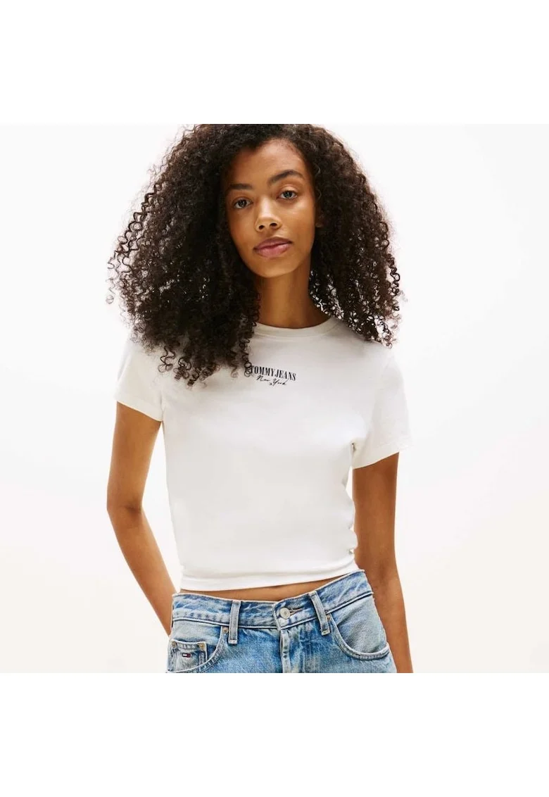 Tricou  TJW SLIM ESSENTIAL LOGO2 TEEEXT-DW0DW20913-YBL