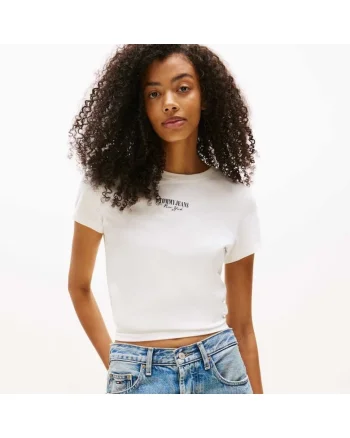 Tricou  TJW SLIM ESSENTIAL LOGO2 TEEEXT-DW0DW20913-YBL