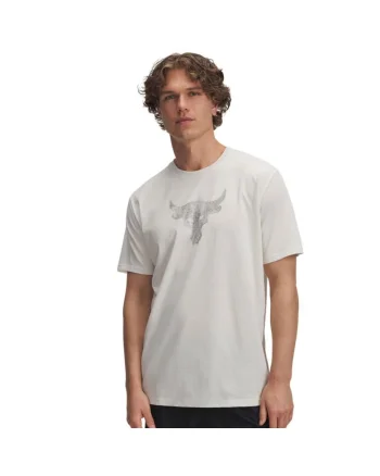 Tricou  Project Rock 1383191-279, Barbati, Alb