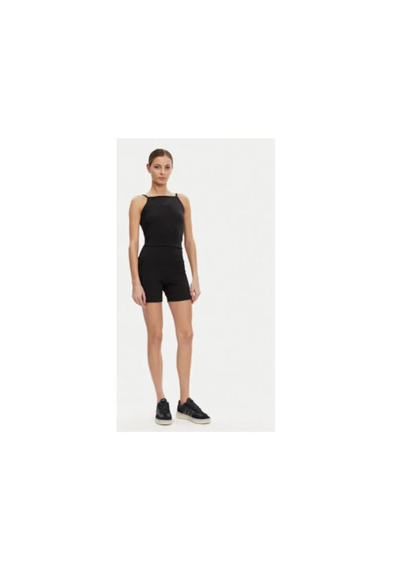 Top slim fit din bumbac