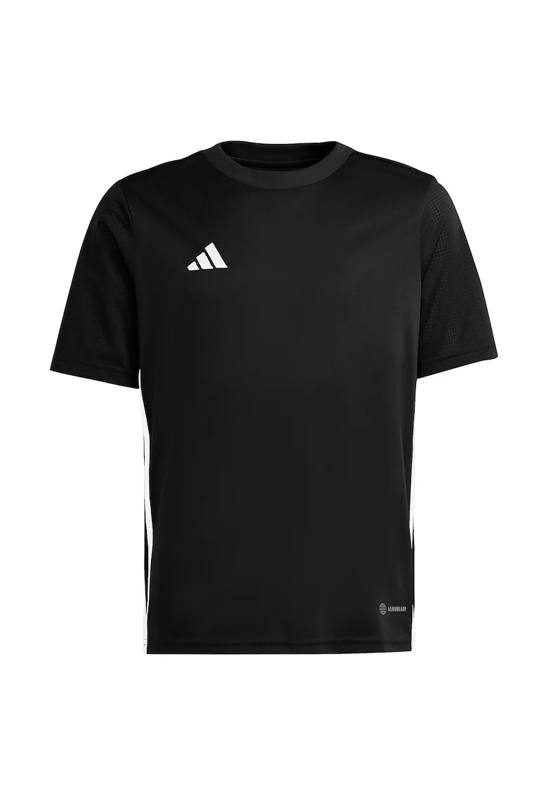 Tricou din poliester cu imprimeu logo,