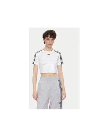 Tricou crop cu logo 00