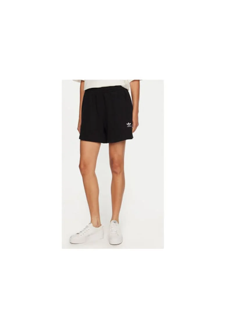 Pantalonis curti cu talie inalta