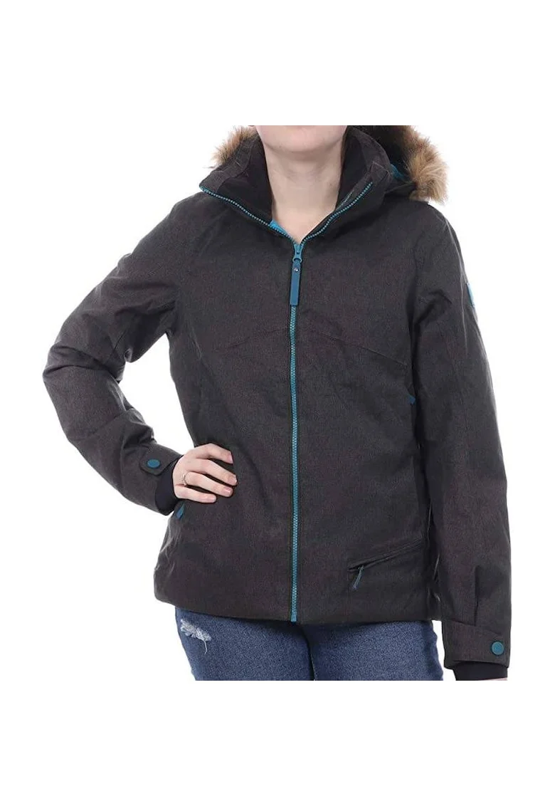 Jacheta de ski dama,  Negru 231320, Gri
