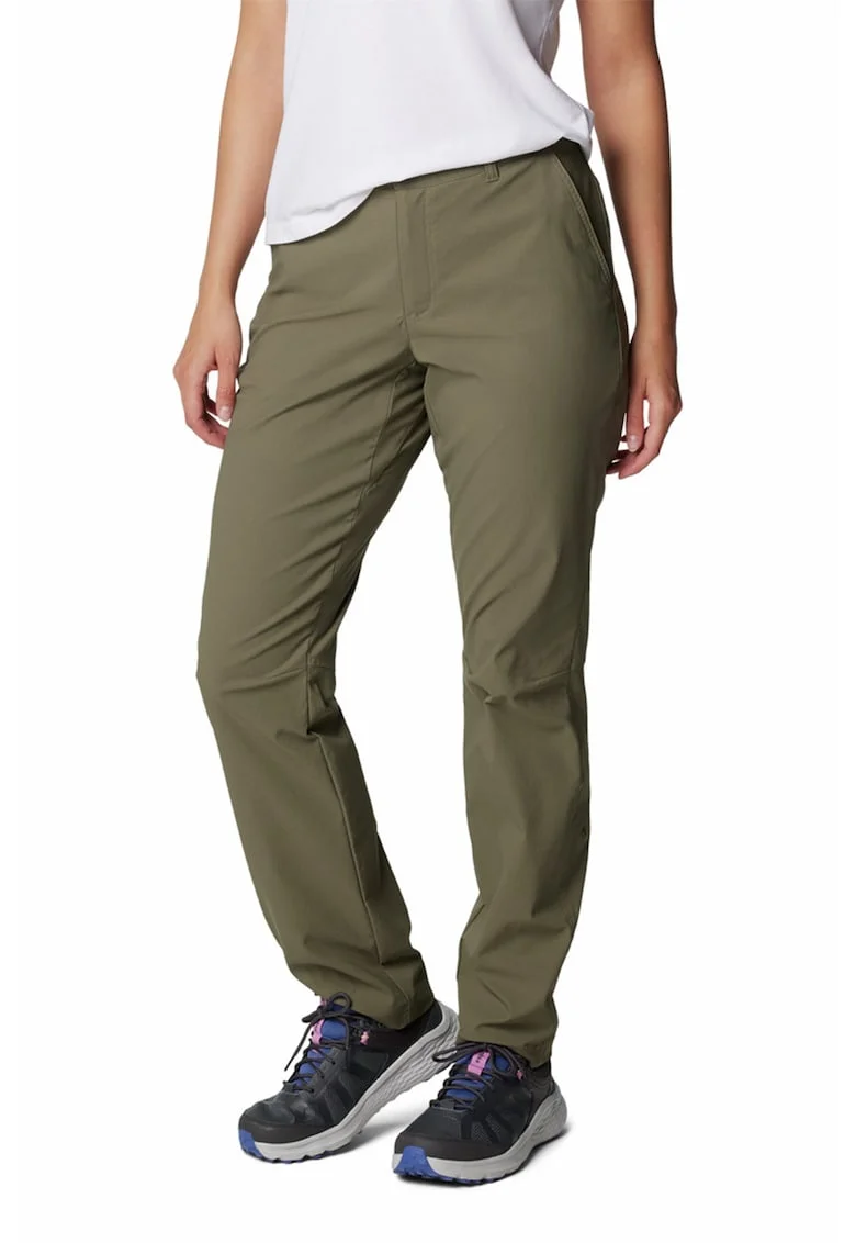Pantaloni cu buzunare pentru drumetii Leslie Falls II, Kaki pal