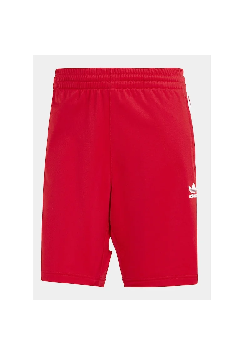 Pantaloni scurti uni cu logo discret