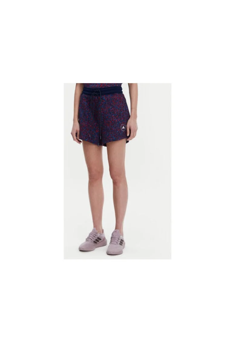 Pantaloni scurti de sport din bumbac cu imprimeu