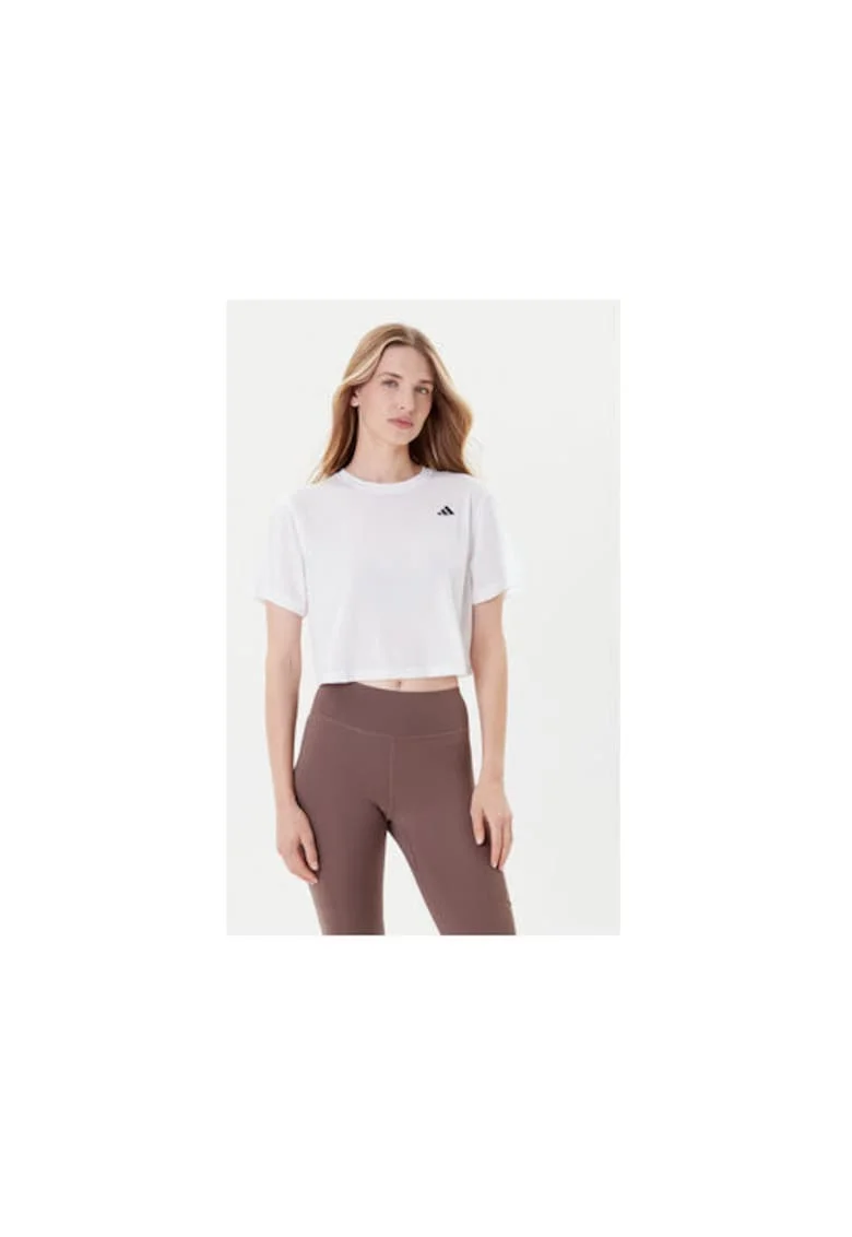 Tricou din poliester, cu imprimeu logo