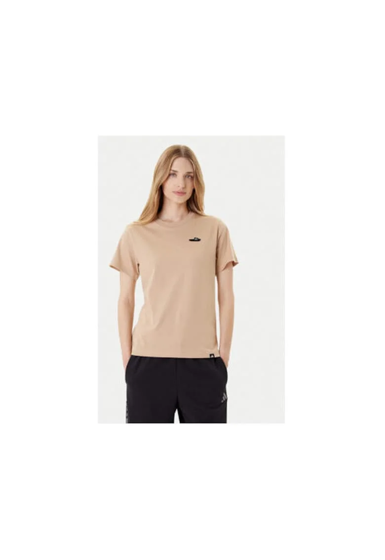 Tricou lifestyle din bumbac cu logo pe piept