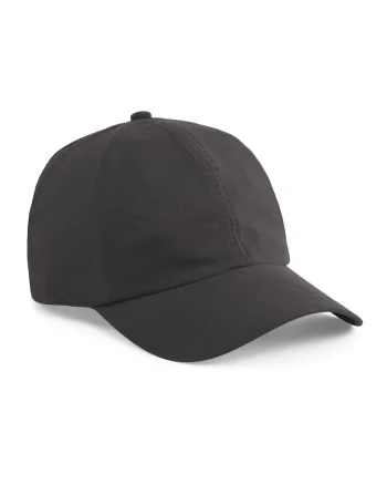 Sapca uni pentru alergare Ponytail, Negru