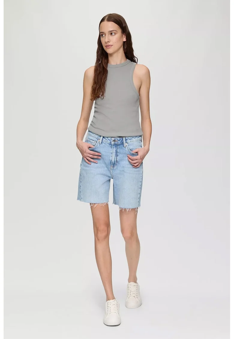 Top slim fit, Gri