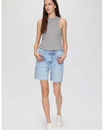Top slim fit, Gri