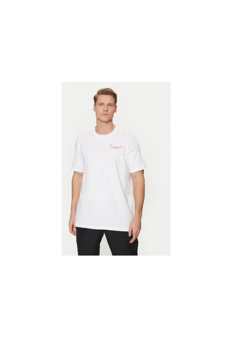 Tricou lejer cu print pe spate
