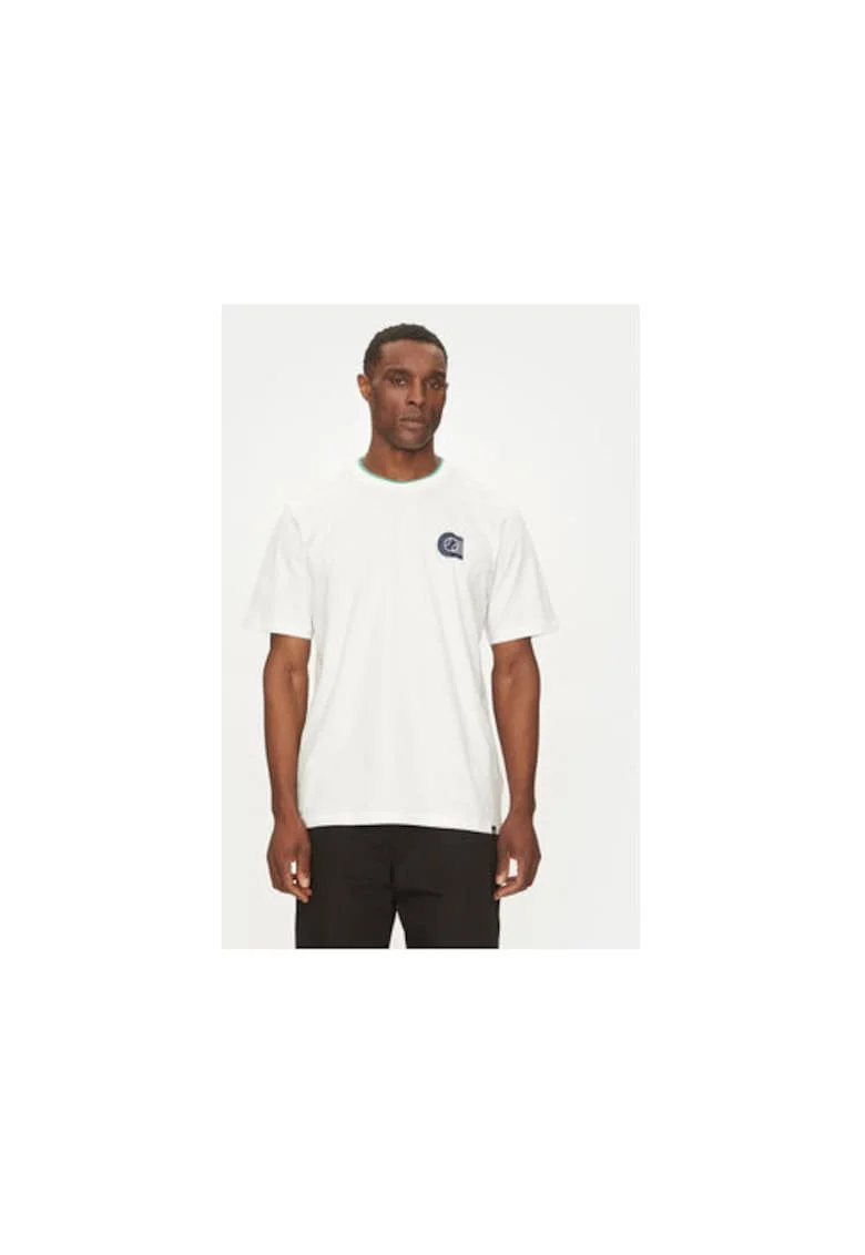Tricou din bumbac cu imprimeu logo pe spate