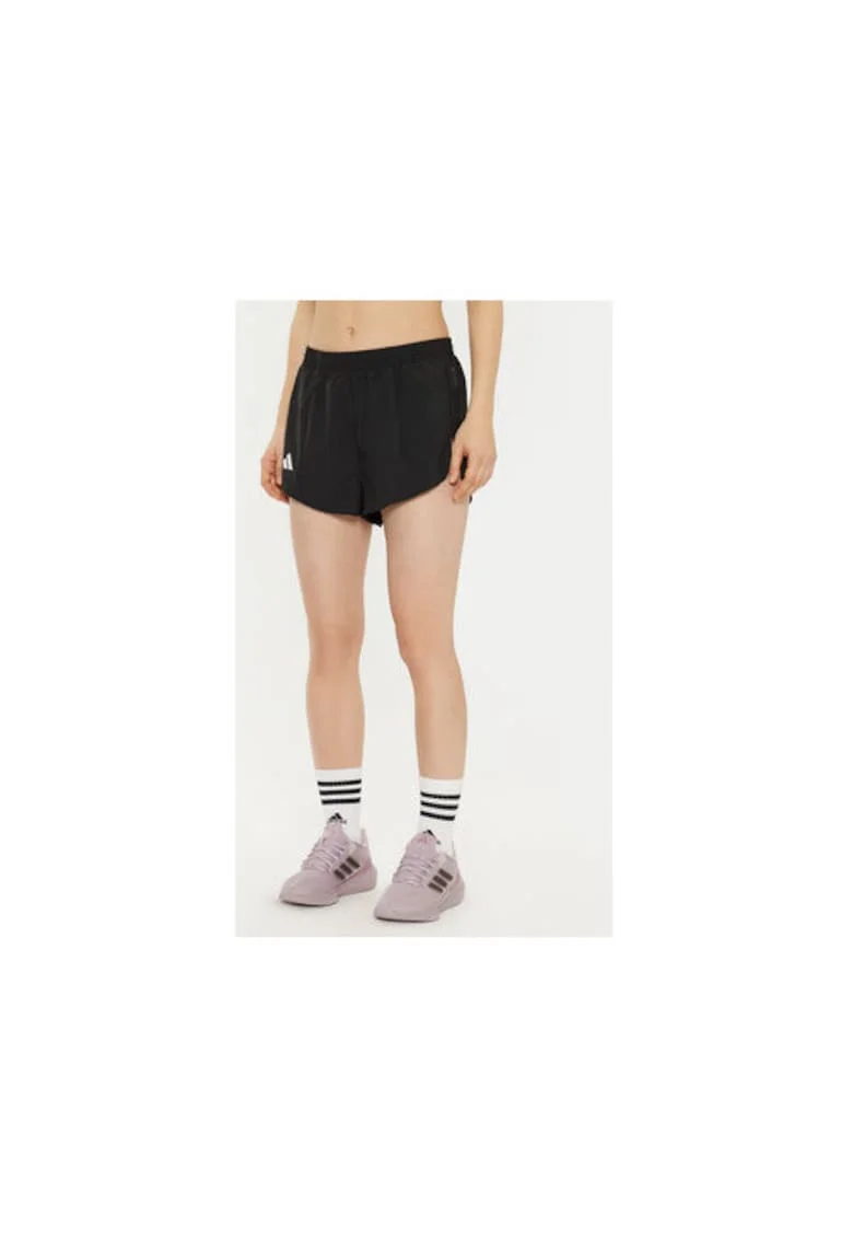 Pantaloni scurti de fitness cu talie medie