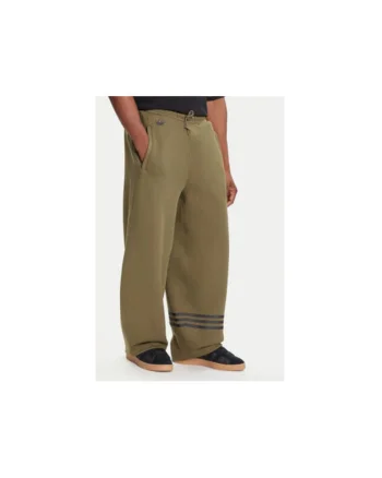 Pantaloni de trening cu logo si snur
