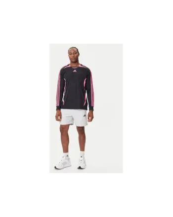 Tricou cu maneca lunga si detalii contrastante