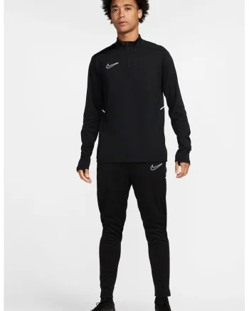Pantaloni slim-fit cu logo, pentru fotbal, Negru/Alb murdar