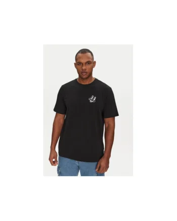 Tricou cu imprimeu logo&floral pe spate
