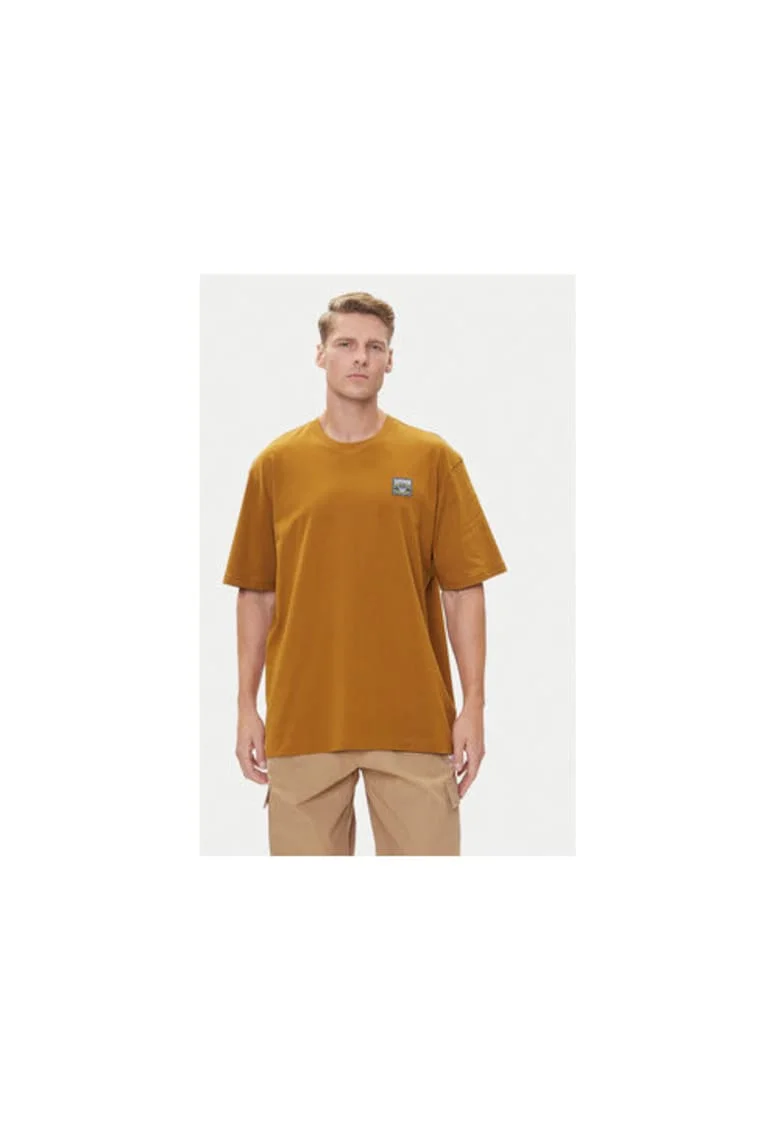 Tricou casual din bumbac, Portocaliu