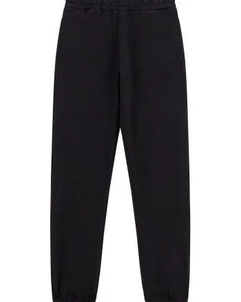 Pantaloni de trening cu talie inalta, Negru