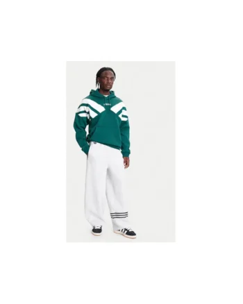 Pantaloni de trening cu de, Alb